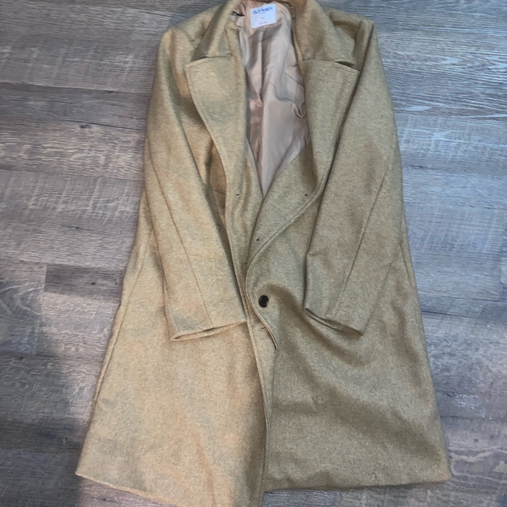 Women's Tan Overcoat